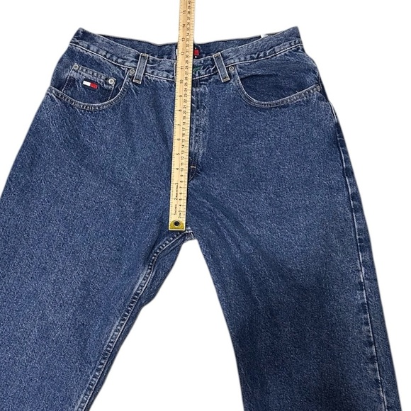 Vintage 90's Tommy Hilfiger Women's High Rise Straight Leg Jeans Size 14 - Picture 4 of 5